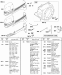 Blower Housing Control Panel Ignition Diagram and Parts List for 138432-0188-B1  Briggs and Stratton Engine